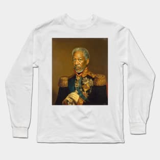 Morgan Freeman - replaceface Long Sleeve T-Shirt